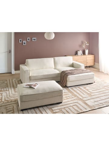 Beliani 2-tlg Ecksofa RENDERS in Beige linksseitig