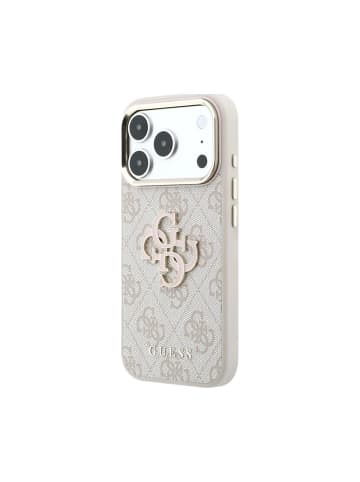 Guess Guess 4G Big Resin Logo kompatibel mit iPhone 18 Pro und 17 in Pink