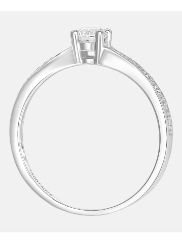 Diamant L'éternel Verlobungsring aus 750 Weißgold mit 0.25 Karat Diamant