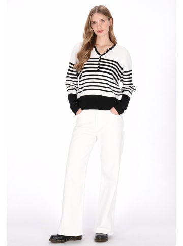 DreiMaster Vintage Women Sweater in offwhite black