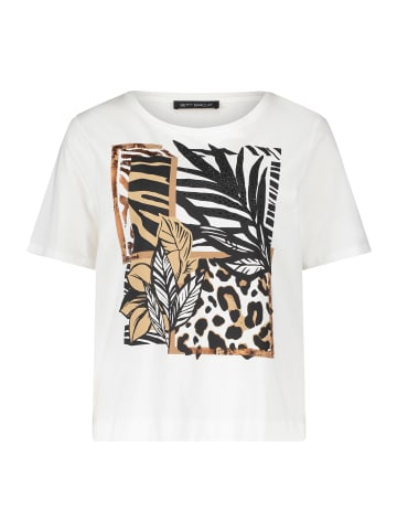 Betty Barclay Basic Shirt mit Placement in Patch Cream/Beige