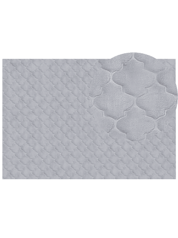 Beliani Shaggy GHARO in Grau - (W) 160 x (L) 230 cm