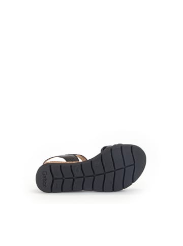 Gabor Comfort Plateau Sandale in schwarz