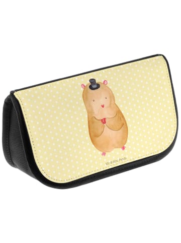 Mr. & Mrs. Panda Kosmetik-Organizer Hamster Hut ohne Spruch in Gelb Pastell