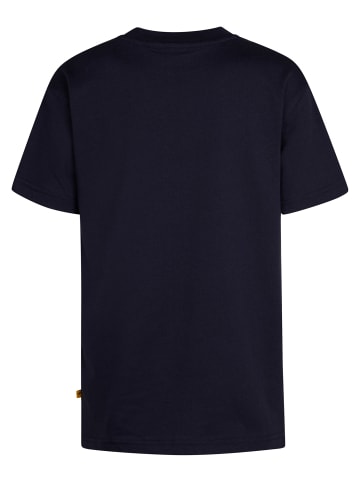 Petrol Industries Logo T-Shirt Appalachia in Blau