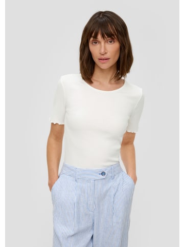s.Oliver T-Shirt in 0210_ecru