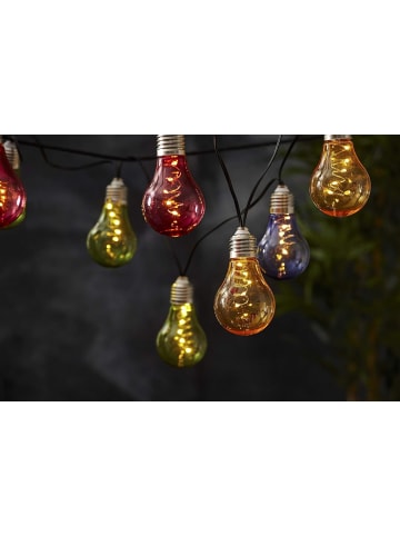STAR Trading Solar Lichterkette Glow in Bunt