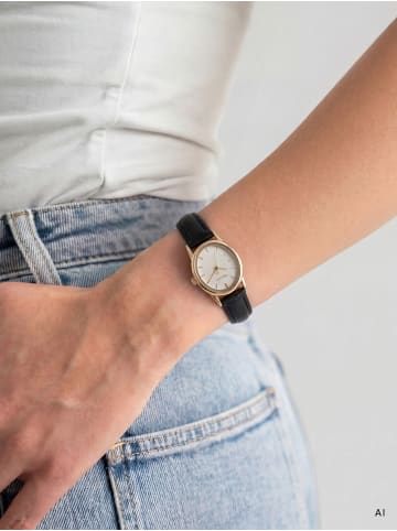 Tamaris Armbanduhr Classic Vintage in schwarz