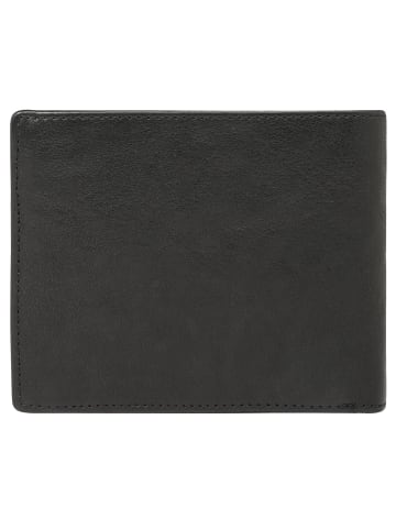 VLD VOi Leather Design Dakota Gero Geldbörse Leder 12,5 cm in schwarz