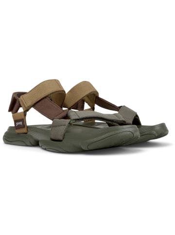 Camper Sandalen " Karst Sandal " in Braun Grün