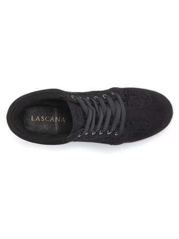 LASCANA Sneaker in schwarz