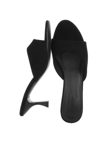Ital-Design High-Heel Sandalette in Schwarz