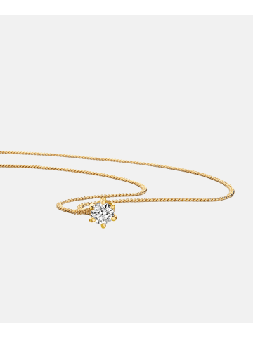 Diamant L'éternel Halskette aus 585 Gelbgold mit Diamant