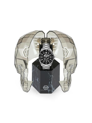 Philipp Plein Analoguhr für Herren in silber