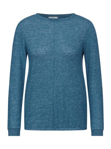 Cecil Langarmshirt in aqua melange