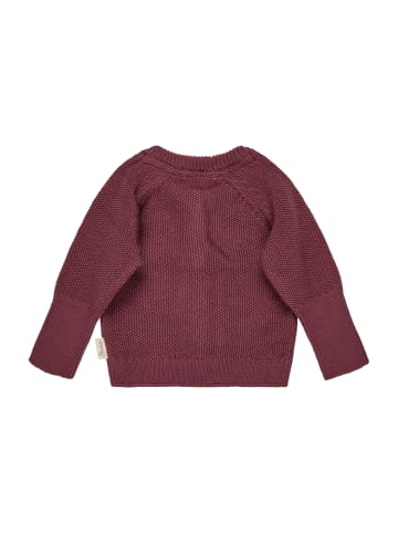 Sterntaler Strickjacke Struktur in rosig