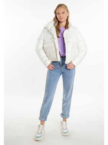myMo Damen Winterjacke in Wollweiss