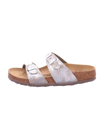 Birkenstock Klassische Pantoletten in Silber