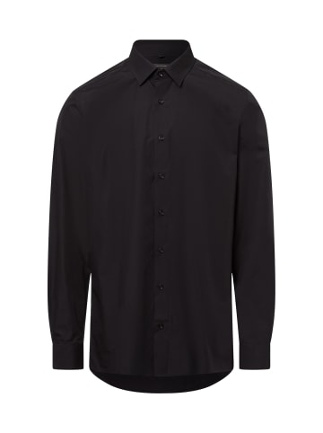 Finshley & Harding Businesshemd Easy Care in schwarz