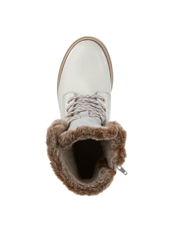 Tamaris Schnürboots in Weiß