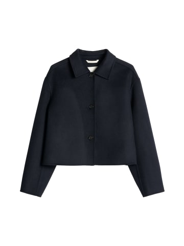 Marc O'Polo Wolljacke regular in Deep Night Blue