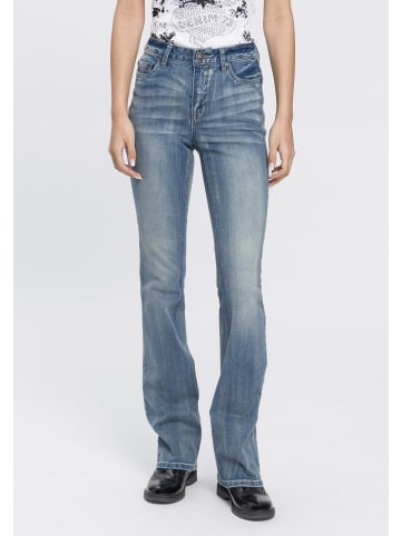 ARIZONA Bootcut-Jeans in mid-blue-use