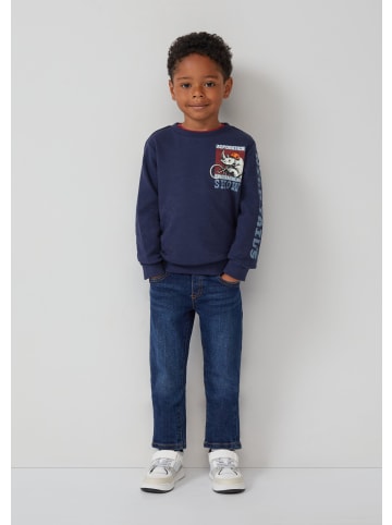 s.Oliver Sweatshirt in 5836_tiefblau