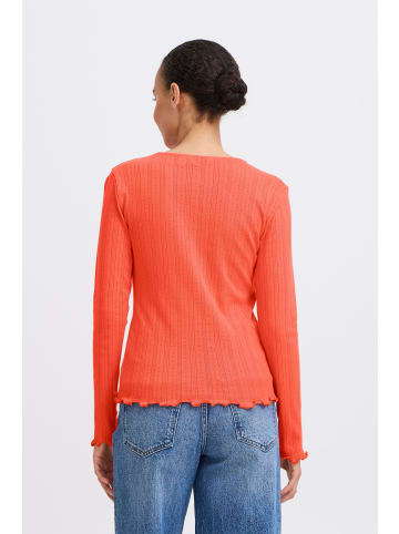 b. young Langarm BYUNICA Slim fit in Cayenne