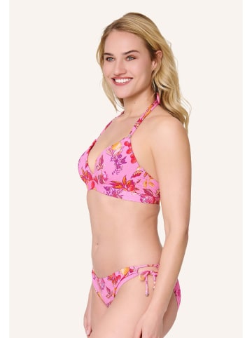 Linga Dore Linga Dore Triangel Bikini top in Tropical fruit
