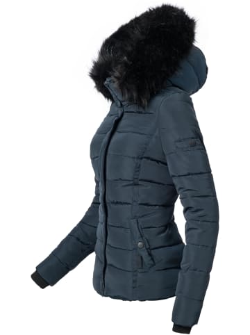 Navahoo Winterjacke Miamor in Blau