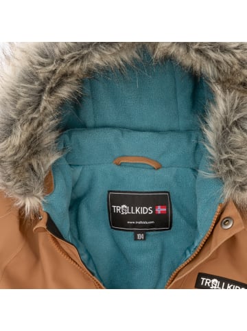Trollkids Schneeanzug Kirkenes in bronze/blue