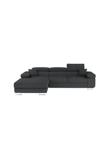 MF Design Amanda Recamiere Links in Anthrazit -  (L) 203 x (B) 289 x (H) 85 cm