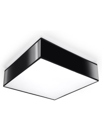 Nice Lamps Deckenleuchte MITRA 35 in Schwarz PVC quadratische Lampe loft style NICE LAMPS