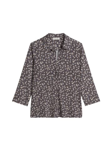 Marc O'Polo Print-Jerseybluse regular in Medium Grey