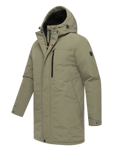 STONE HARBOUR Wintermantel Phinoo XX in Dusty Olive