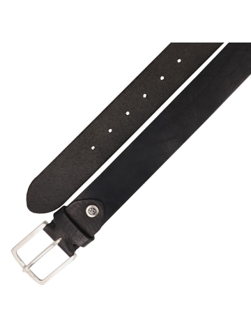 b.belt Gürtel Leder in schwarz