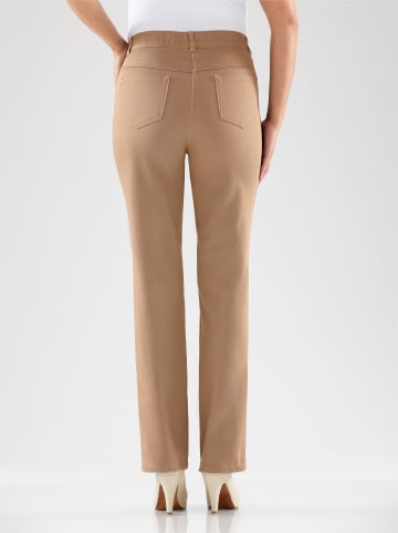 WITT WEIDEN 5-Pocket-Jeans in camel