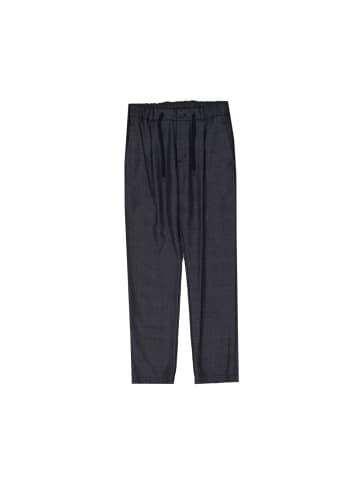 Grau rein Wolle Casual Hose