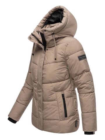 Navahoo Steppjacke Sag ja XIV in Taupe Grey