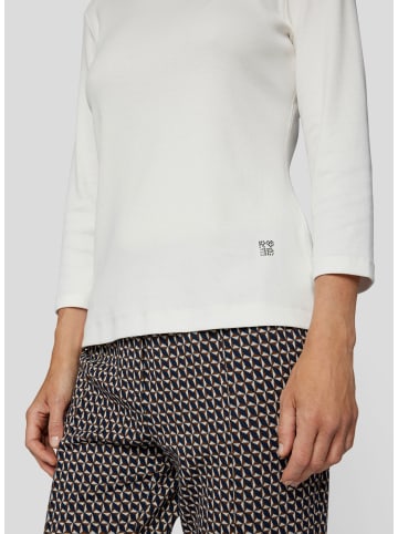 Rabe Basic-Shirt mit 3/4-Ärmeln in Natur