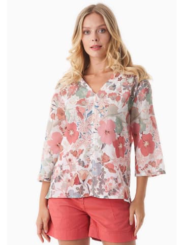 Organication Bluse "WOR17111" in Blumengarten