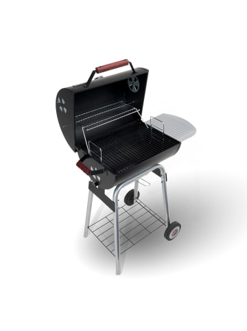 Grillchef Holzkohle-Barrelgrill CG-III-440BK