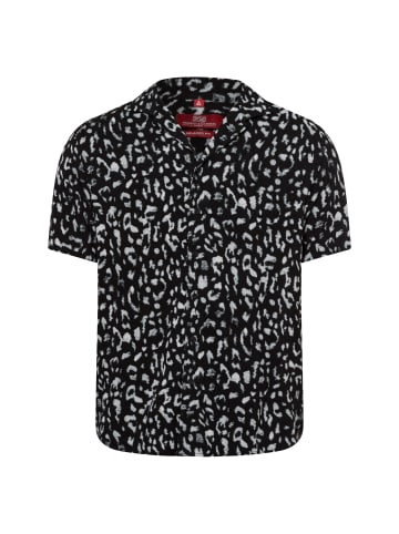 Finshley & Harding London Hemd in schwarz grau