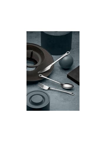 Gense Messer in Matter/glänzender Stahl