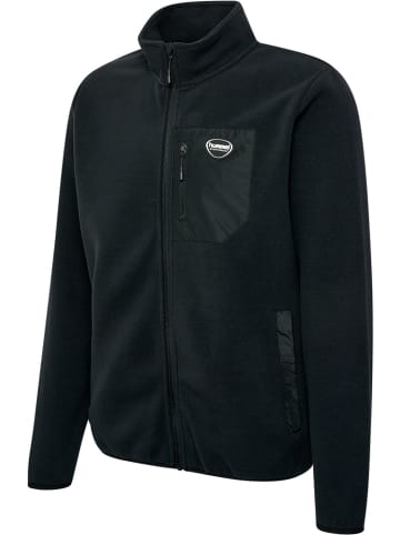Hummel Jacke "Hmllgc Sum Fleece Jacket" in Schwarz