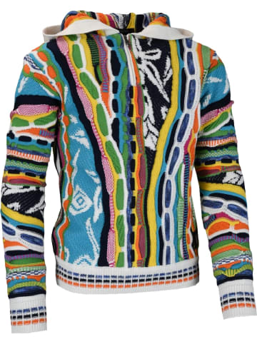 Carlo Colucci Kapuzenpullover Castorina in Weiß