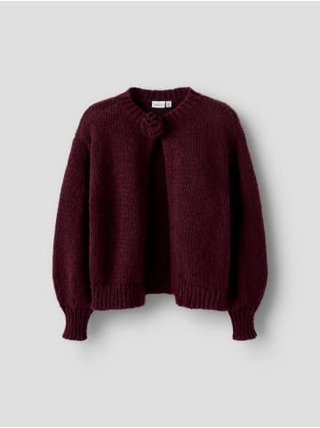 name it Strickjacke in Burgundy