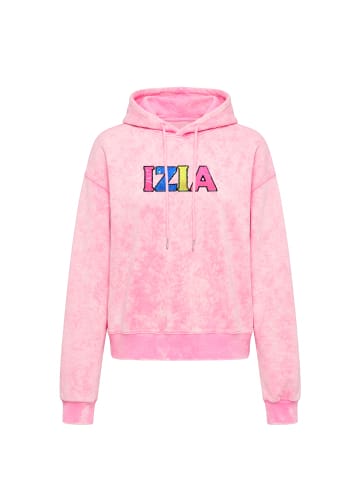 IZIA Women Hoodie in Rose