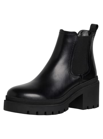 Tamaris Chelsea Boot in BLACK LEATHER