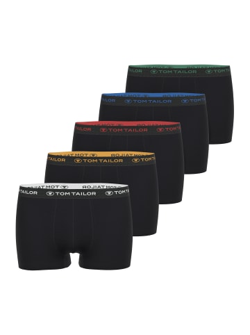 Tom Tailor Hip Pants 5Er Pack Great Falls in schwarz-dunkel-uni1